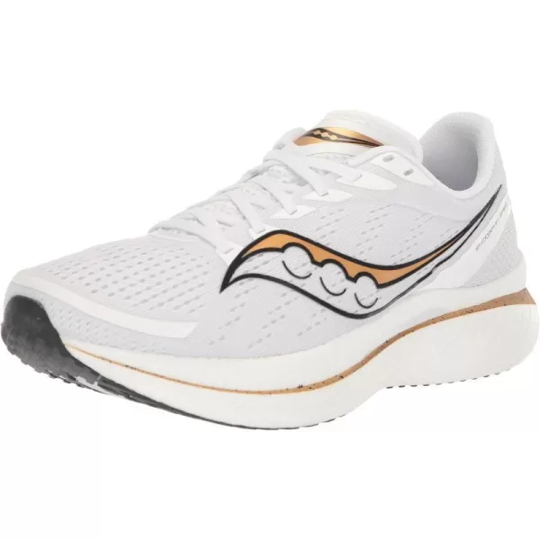 imageSaucony Mens Endorphin Speed 3 Running ShoeWhiteGold