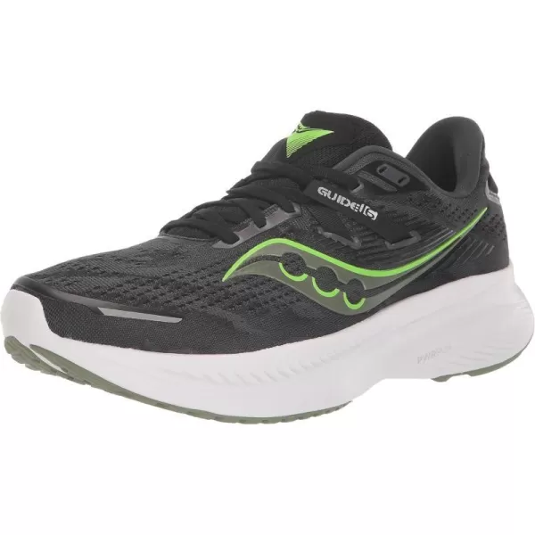 imageSaucony Mens Guide 16 SneakerBlackGlade
