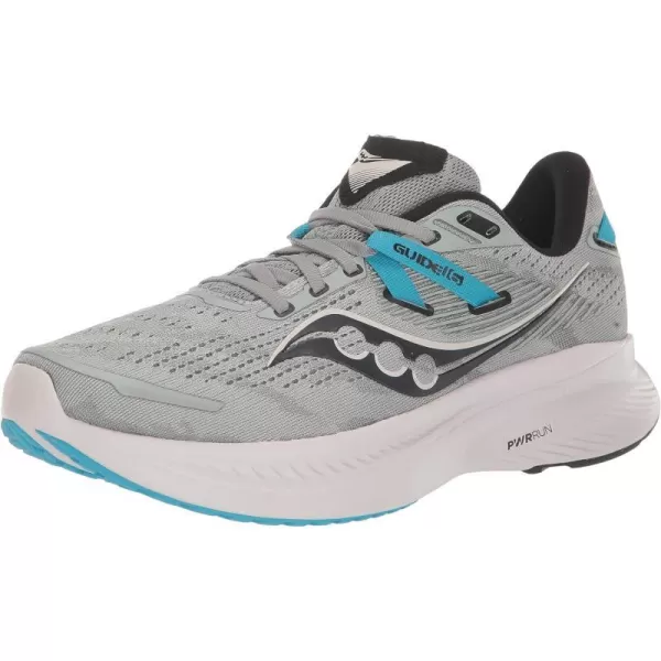 imageSaucony Mens Guide 16 SneakerConcreteViziblue