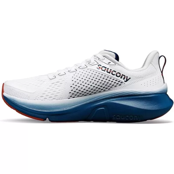 imageSaucony Mens Guide 17 SneakerWhiteNavy
