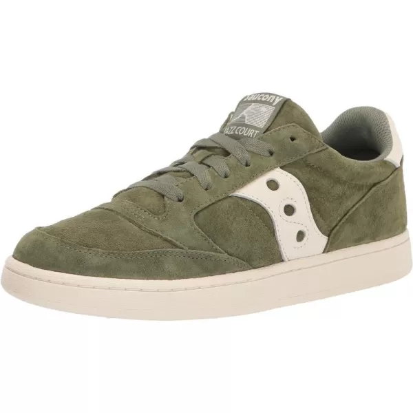 imageSaucony Mens Jazz Court Nubuck SneakerGreen