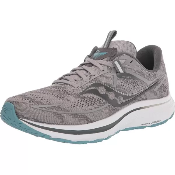 imageSaucony Mens Omni 21 Running ShoeAlloyRainfa