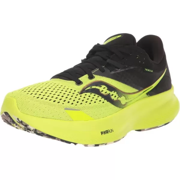 imageSaucony Mens Ride 16 SneakerCitronBlack