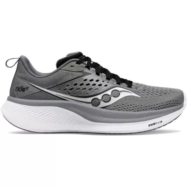 imageSaucony Mens Ride 17 SneakerCinderBlack
