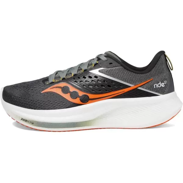 imageSaucony Mens Ride 17 SneakerShadowPepper