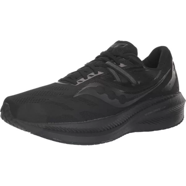imageSaucony Mens Triumph 20 Running ShoeBlackBlackBlack
