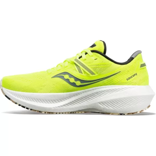 imageSaucony Mens Triumph 20 Running ShoeCitronBlack