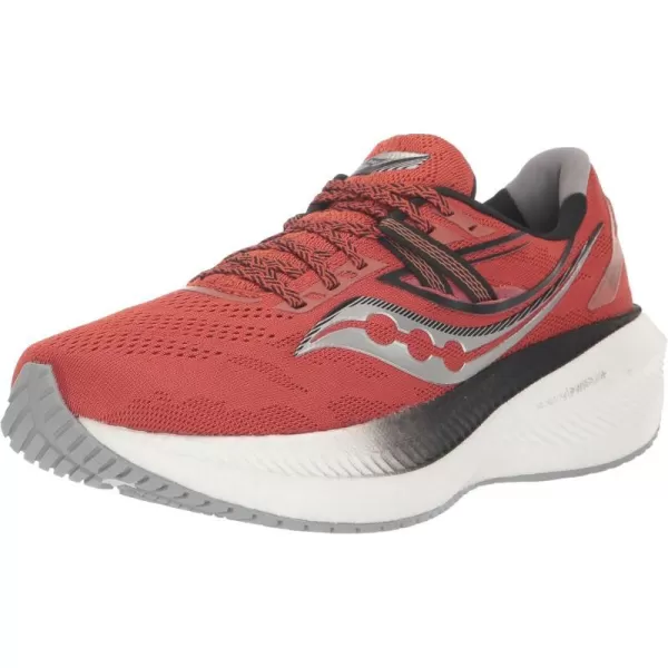 imageSaucony Mens Triumph 20 Running ShoeLavaFossil