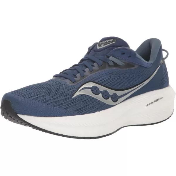 imageSaucony Mens Triumph 21 SneakerIndigoBlack