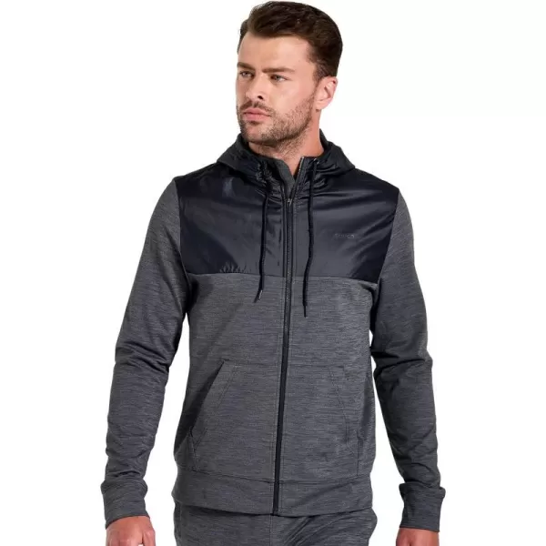 imageSaucony Solstice Zip HoodieBlack Heather