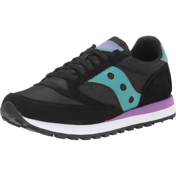 imageSaucony Unisex Jazz 81 SneakerBlackTurquoise