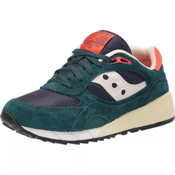 imageSaucony UnisexAdult Shadow 6000 SneakerGreenNavy
