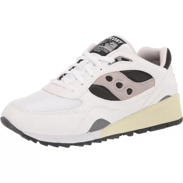imageSaucony UnisexAdult Shadow 6000 SneakerWhiteBlack
