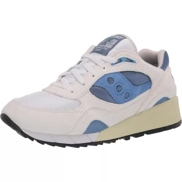 imageSaucony UnisexAdult Shadow 6000 SneakerWhiteBlue