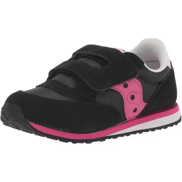 imageSaucony UnisexChild Baby Jazz Hook amp Loop SneakerBlackPink