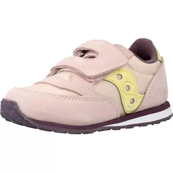 imageSaucony UnisexChild Baby Jazz Hook amp Loop SneakerBlushYellow