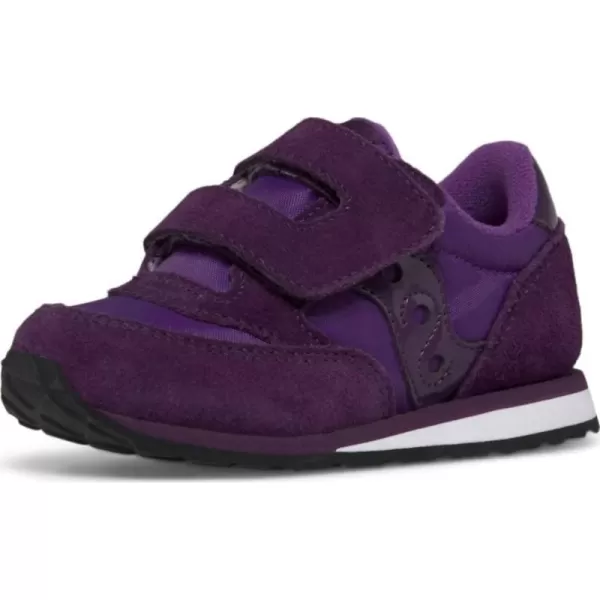 imageSaucony UnisexChild Baby Jazz Hook amp Loop SneakerPurple