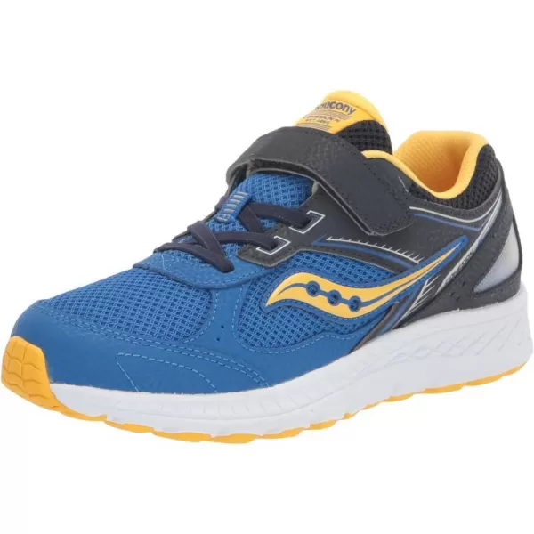 imageSaucony UnisexChild Cohesion 14 Alternative Closure Jr Running ShoeBlueYellow