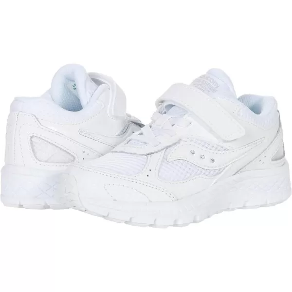 imageSaucony UnisexChild Cohesion 14 Alternative Closure Jr Running ShoeWhite