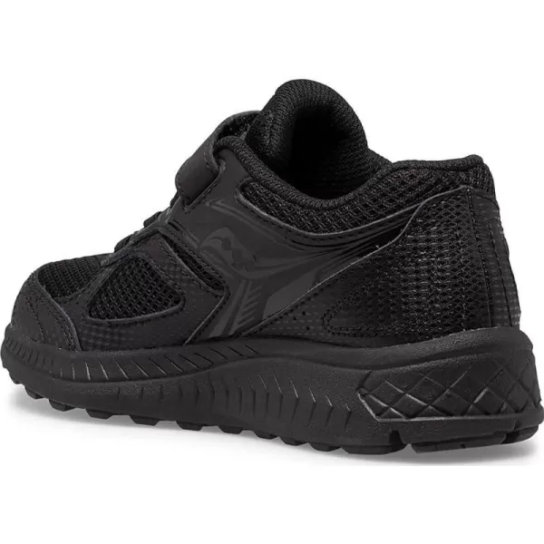 imageSaucony UnisexChild Cohesion 14 Alternative Closure Running ShoeBlackBlack