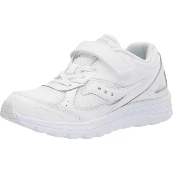 imageSaucony UnisexChild Cohesion 14 aC Running ShoeWhite