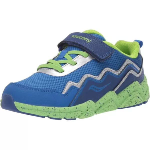 imageSaucony UnisexChild Flash aC 20 SneakerBlueGreen