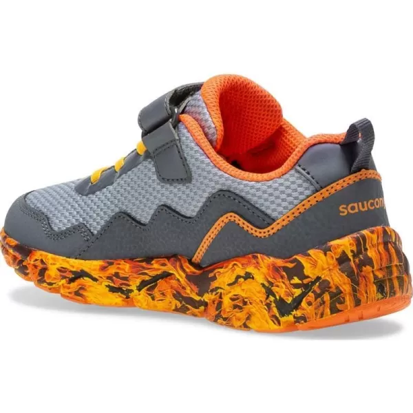 imageSaucony UnisexChild Flash aC 20 SneakerGrey Flame