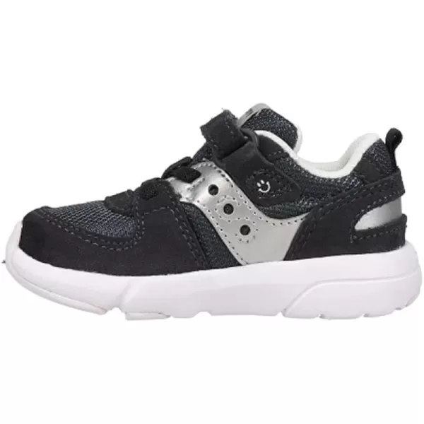 imageSaucony UnisexChild Jazz Lite 20 SneakerNavySilver