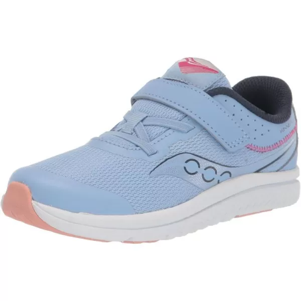 imageSaucony UnisexChild Kinvara 14 Altervative Closure Jr SneakerLight Blue