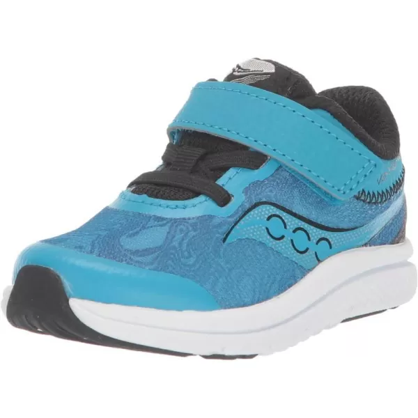imageSaucony UnisexChild Kinvara 14 Altervative Closure Jr SneakerViziBlueEcho