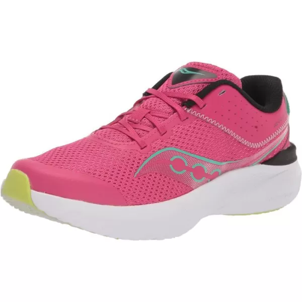 imageSaucony UnisexChild Kinvara 14 Lace to Toe SneakerRose