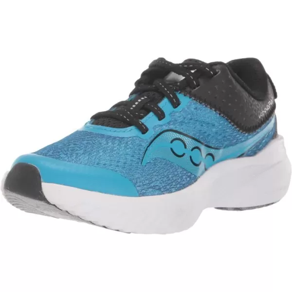 imageSaucony UnisexChild Kinvara 14 Lace to Toe SneakerViziBlueEcho