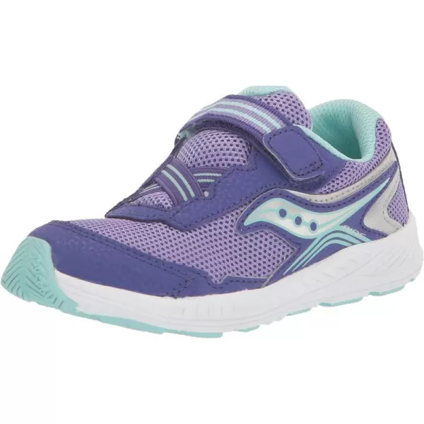 imageSaucony UnisexChild Ride 10 Jr Running ShoePurple