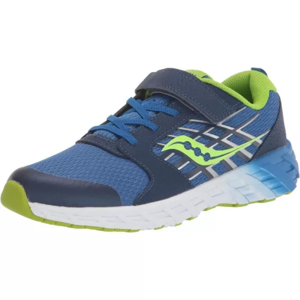 imageSaucony UnisexChild Wind Alternative Closure 20 Running ShoeBlueGreen