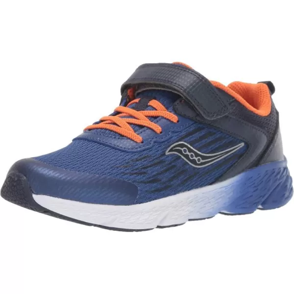 imageSaucony UnisexChild Wind Alternative Closure SneakerBlueOrange
