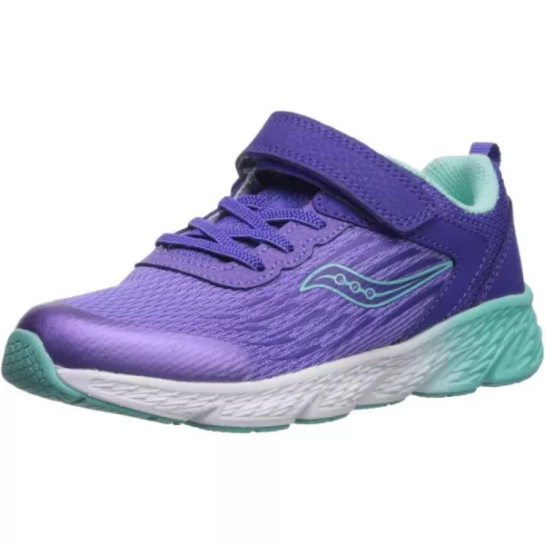 imageSaucony UnisexChild Wind Alternative Closure SneakerPurple