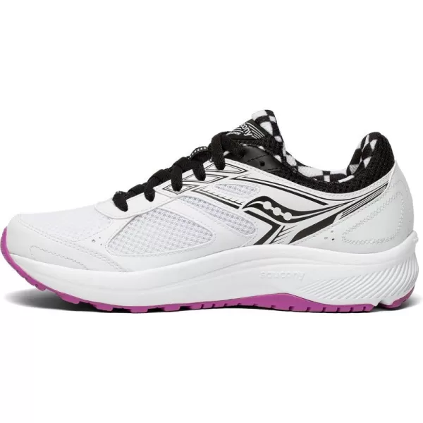 imageSaucony Womens Cohesion 14 Road Running ShoeWhite Black