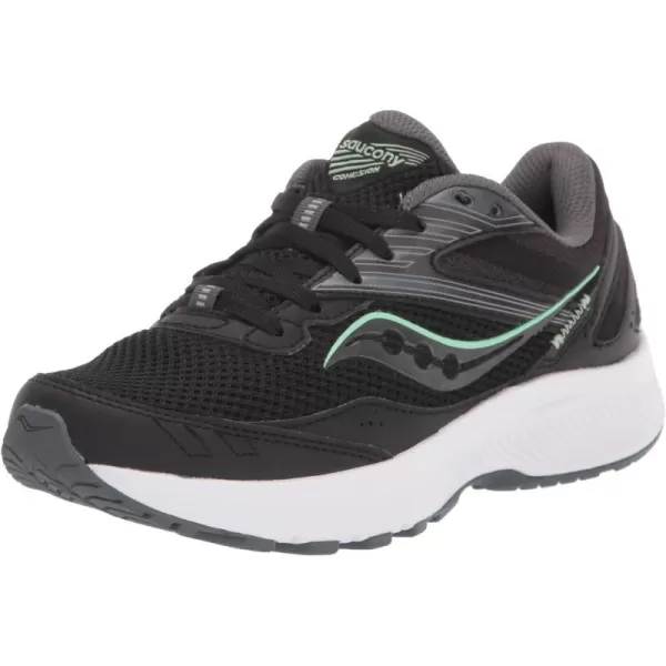 imageSaucony Womens Cohesion 15 Running ShoeBlackMeadow