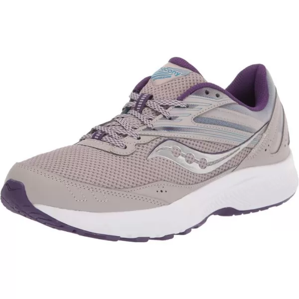 imageSaucony Womens Cohesion 15 Running ShoeSmokeGrape Pop