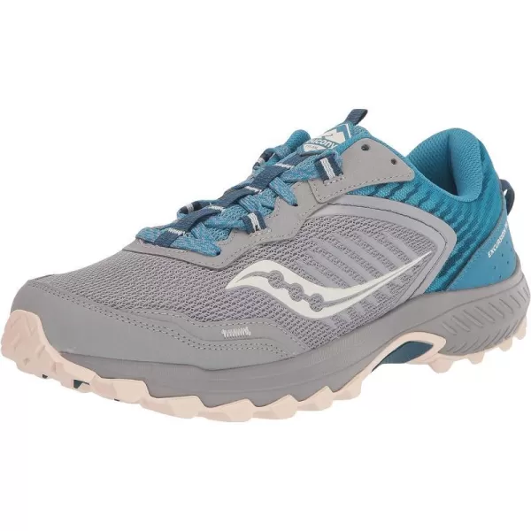 imageSaucony Womens Excursion Tr15 Trail Running ShoeAlloyTopaz
