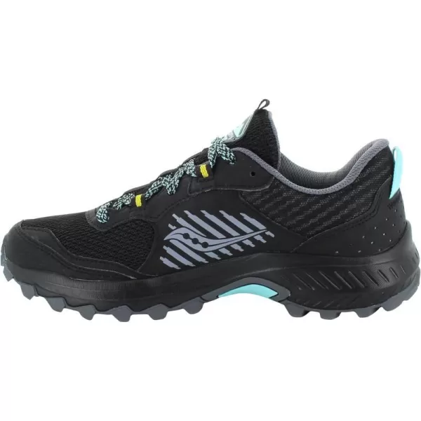 imageSaucony Womens Excursion Tr15 Trail Running ShoeBlackMintYellow