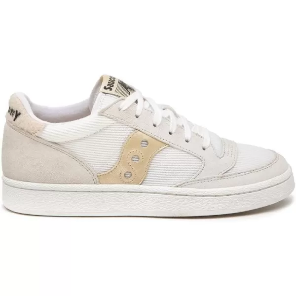 imageSaucony Womens Jazz Court SneakerWhiteAlmond