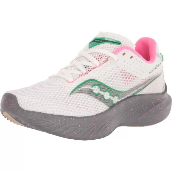 imageSaucony Womens Kinvara 14 SneakerWhiteGravel