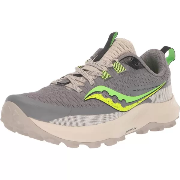 imageSaucony Womens Peregrine 13 Hiking ShoeGravelSlime