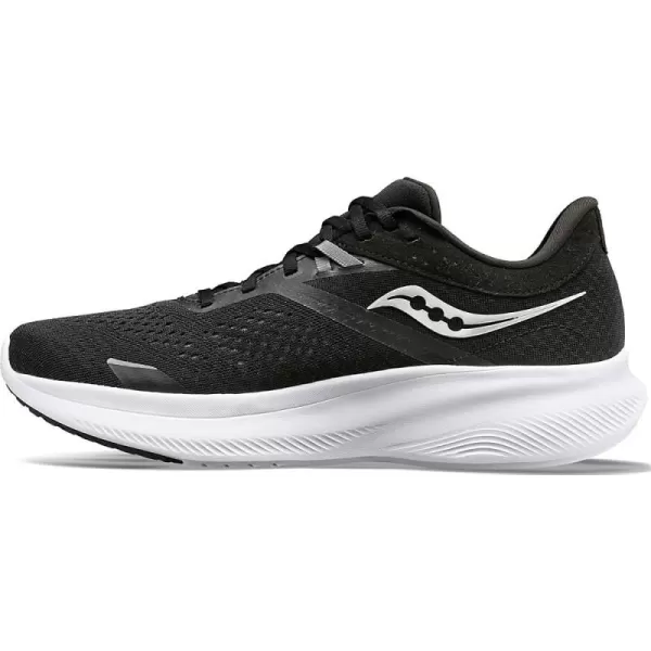 imageSaucony Womens Ride 16 SneakerBlackWhite