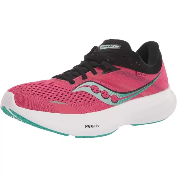 imageSaucony Womens Ride 16 SneakerRoseBlack