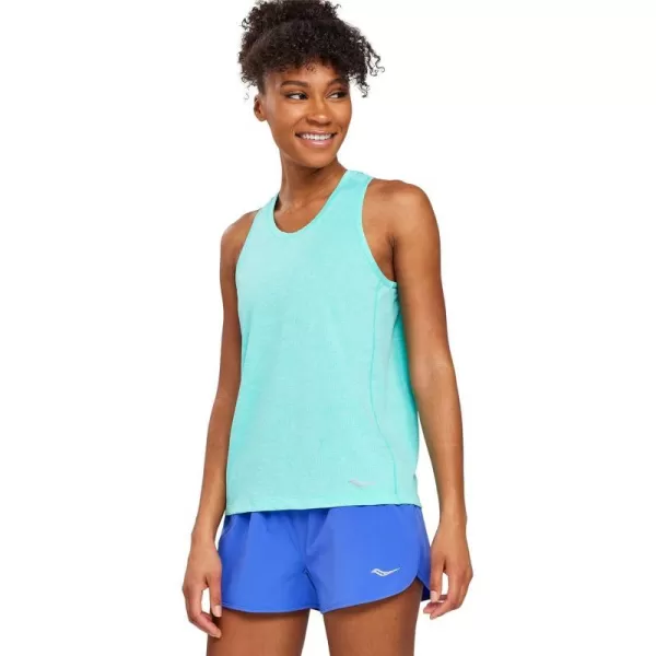 imageSaucony Womens Stopwatch SingletCool Mint Heather