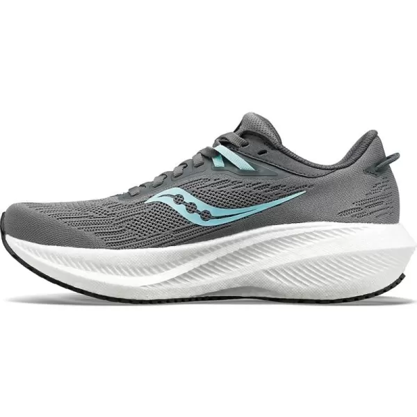 imageSaucony Womens Triumph 21 SneakerGravelBlack