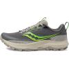 imageSaucony Mens Peregrine 13 TrailGravelSlime