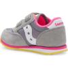 imageSaucony Baby Girls Baby Jazz Hook Loop SeasonalGreyPink